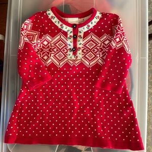 Hanna Andersson Christmas winter dress